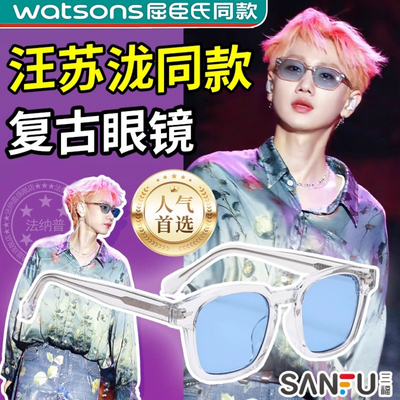 汪苏泷演唱会同款复古高级感墨镜