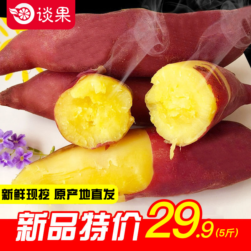 正宗临安天目山小香薯新鲜红薯正宗板栗小番薯地瓜蜜山芋蕃薯5斤