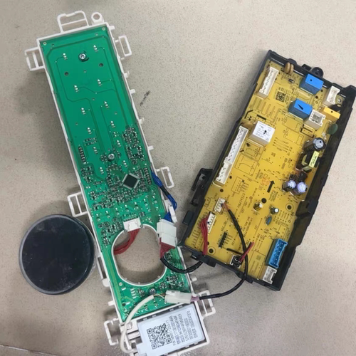 适用美的滚筒洗衣机MG100V70WD5主板电源板17138100015425显示板