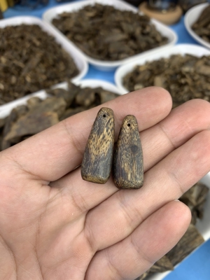 种植棋楠沉香树心油吊坠(一个)