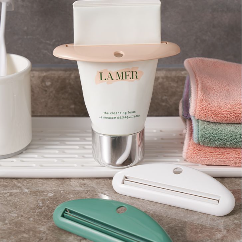 家用手动卷压器懒人神器挤牙膏器洗面奶护手霜推夹器