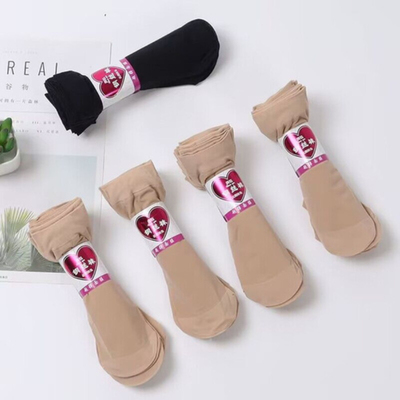 女士夏季薄款短丝袜防勾丝肉色耐磨短袜透气舒适日常办公百搭