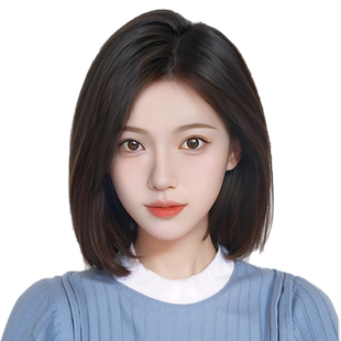 双递针假发片女头顶自然遮白发增发量真发轻薄款无痕高颅顶补发片