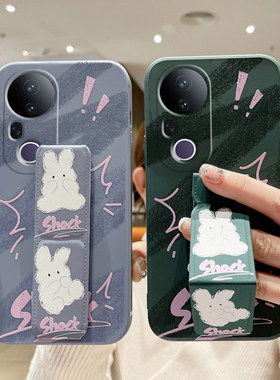 适用于vivoS50Promini手机壳s30/20Pro/19/18惊叹兔vivoS17磁吸桌面支撑架壳S16Pro支架便携推拉s15/12横竖屏