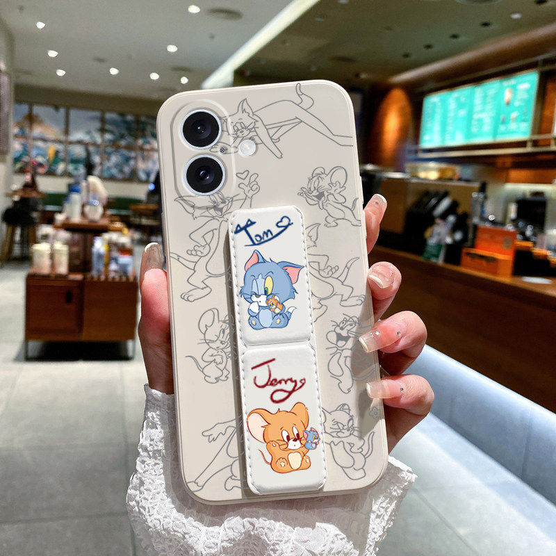 卡通可爱适用于iPhone17手机壳新款苹果16ProMax/15Plus时尚14Pro防摔全包镜头13/12/11/XS/XR/8背贴支架硅胶