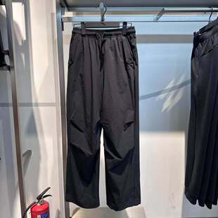 安踏正品女裤2026夏新款综训舒适潮流直筒梭织运动长裤162627512