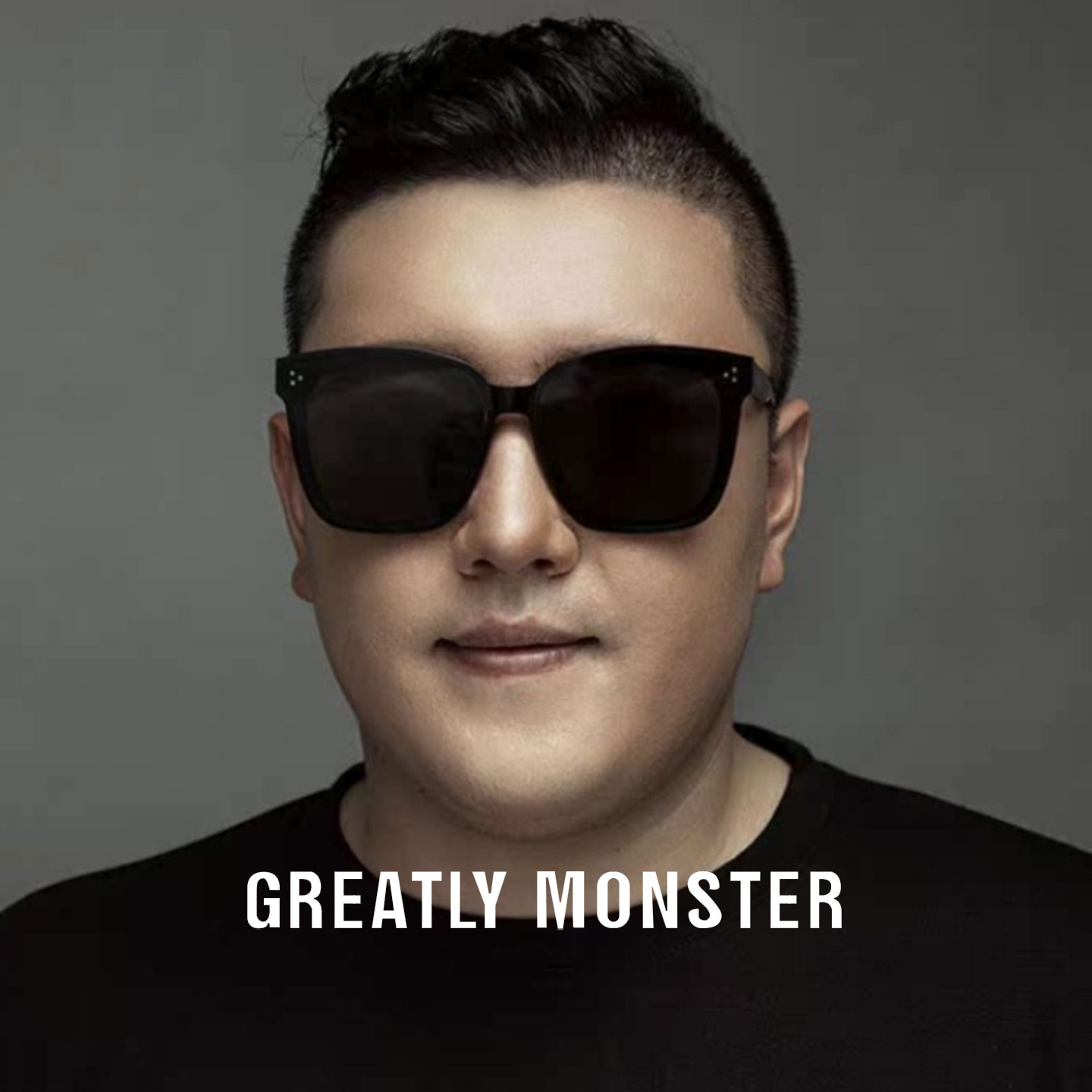 GM大脸墨镜男加宽圆脸超大框显瘦眼镜胖子开车男女大号偏光太阳镜