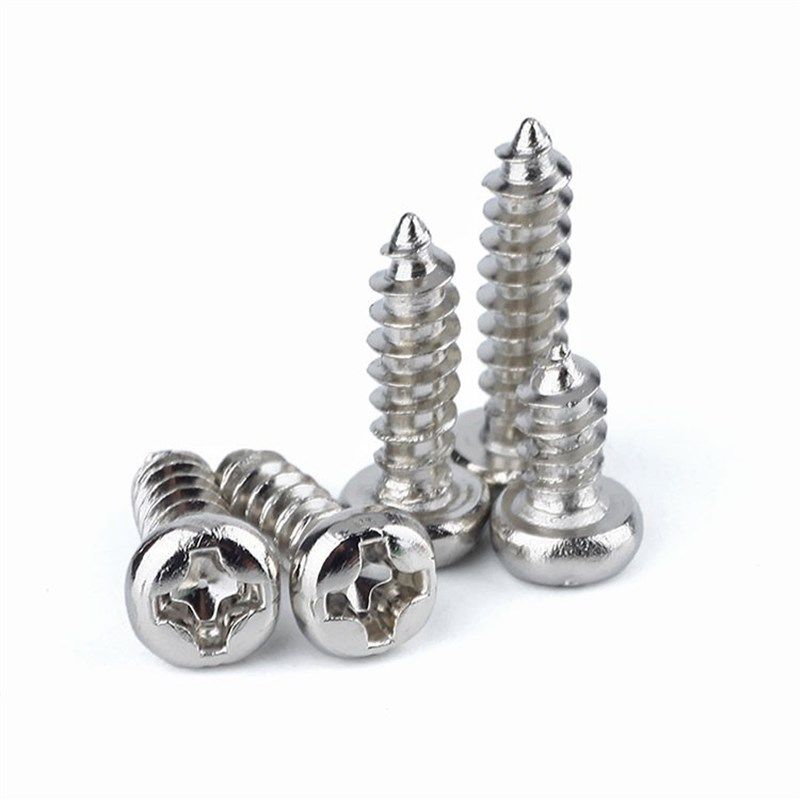 M1M1.6M2M2m.6M3十字圆头自攻螺丝钉微型DIY电子螺丝尖尾螺钉