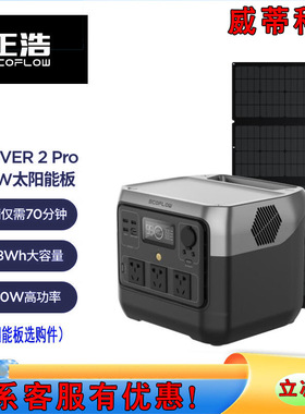 ECOFLOW睿2pro安全快充移动户外电源220v便携应急电源RIVER 2