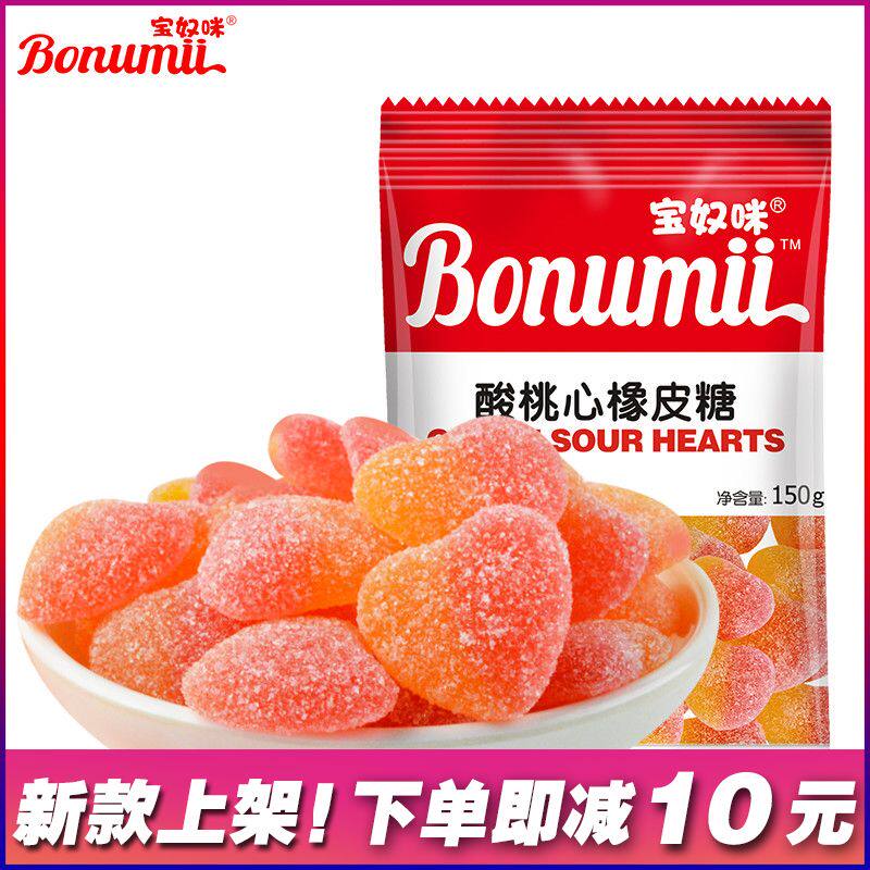软糖糖果橡皮糖酸味果汁QQ糖150g小包装儿童零食年货食品|ruв категории закуски/орехи/специальность, конфеты/желе/пудинг, конфеты - от Buy2taobao.com для оказания профессиональной услуги покупки агента Taobao