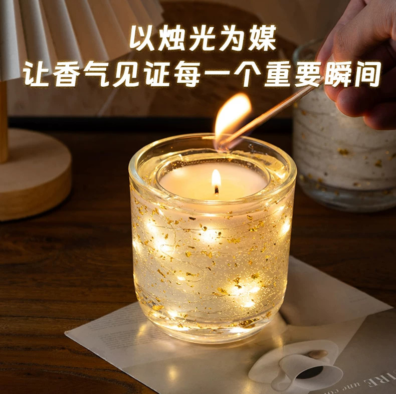 香薰蜡烛氛围感扩香器高颜值摆件