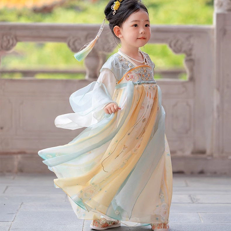 2025新款汉服女童襦裙中