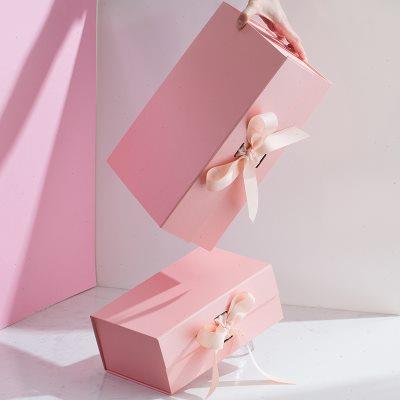 红色礼盒空盒高档生日礼品盒特大号礼物包装盒仪式感送女生男朋友
