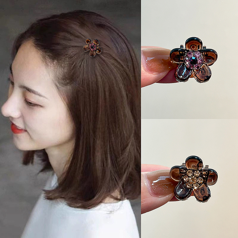 磐玲迷你小抓夹女花朵