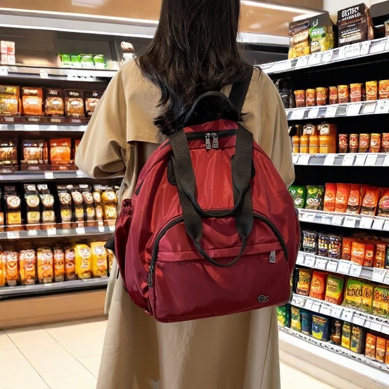 便携旅行双肩包大容量带有保温袋