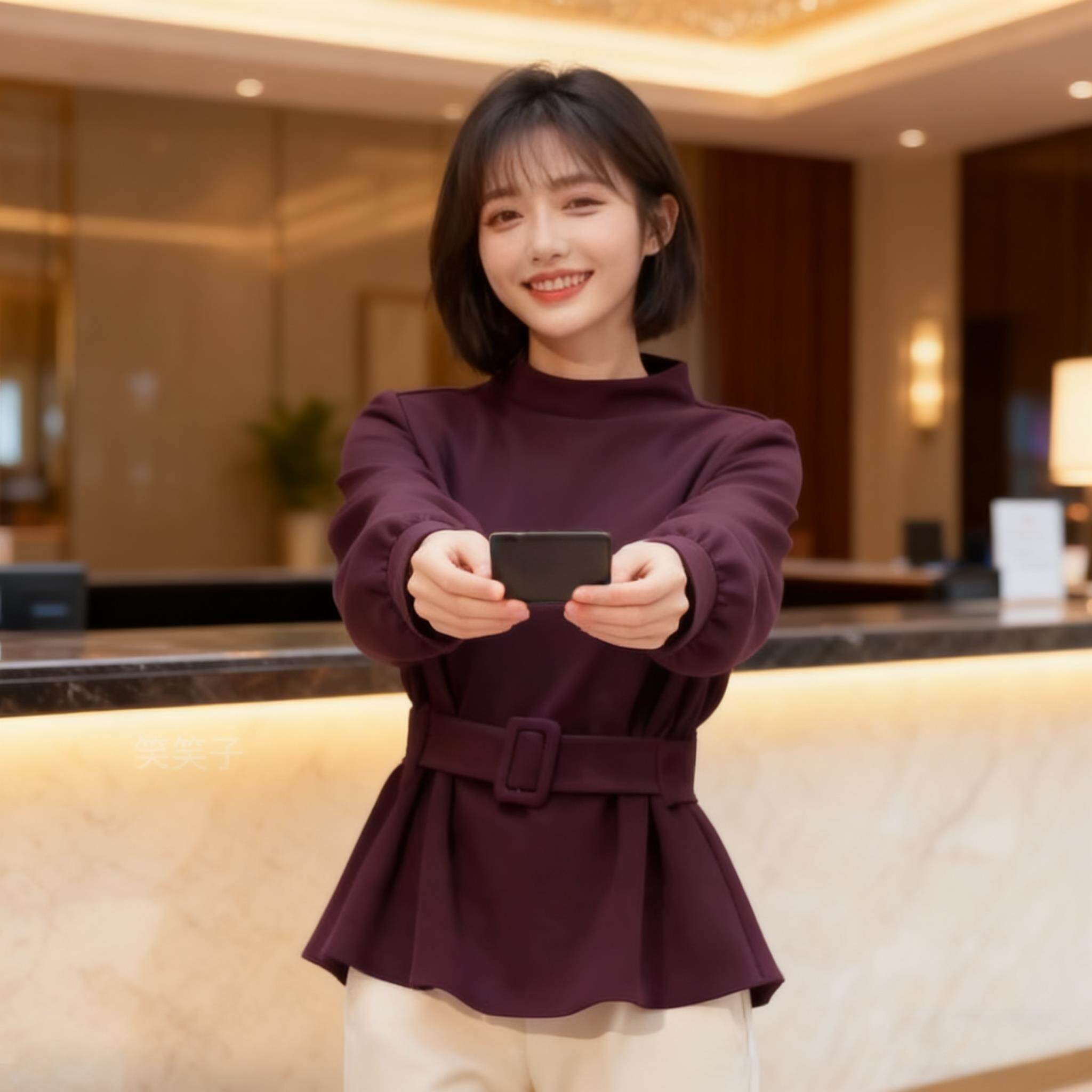 JOYIASS2025秋冬新款韩版气质宽松百搭减龄长袖上衣女时尚别致圆