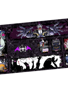 OPCG卡垫月光莫利亚DIY海贼桌垫航海王桌游决斗卡牌垫playmat定制