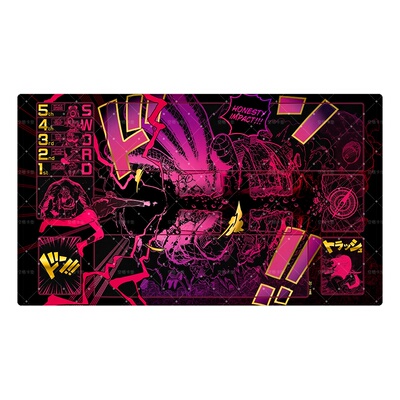 OPCG卡垫可比DIY海贼桌垫Koby航海王桌游黑色对战playmat定制