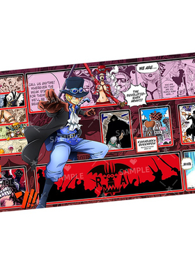 OPCG卡垫萨博DIY海贼桌垫航海王桌游决斗卡牌垫playmat定制