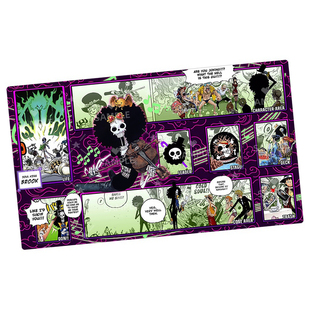 OPCG卡垫布鲁克DIY海贼桌垫航海王桌游决斗卡牌垫playmat定制