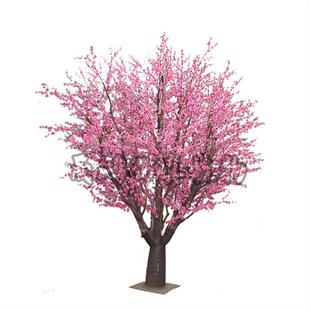 仿真樱花树婚庆室内仿真花树藤条造景藤蔓绿叶室内装饰假树桃花树