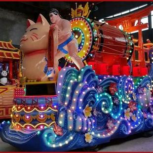 春节国庆彩车彩灯灯会自贡灯会中秋巡游花灯