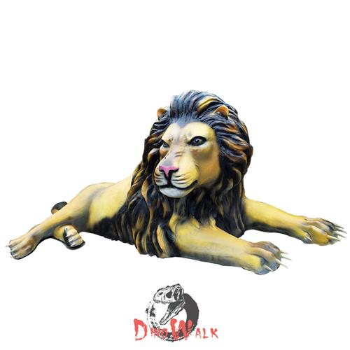 仿真海洋模型带皮毛猛犸象史前动物人物电子机械动态模型制