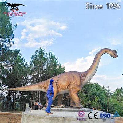 大型仿真恐龙模型制作工厂机械电动遥控硅胶大腕龙摆件