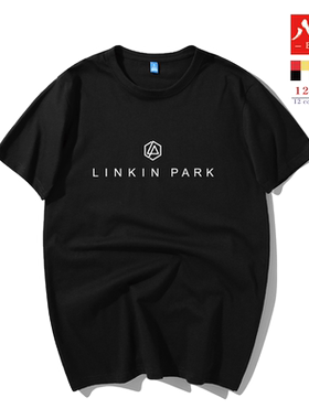 查斯特 贝宁顿linkin park林肯公园短袖t恤歌迷金属摇滚乐队周边