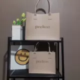 Универсальная модная сумка на одно плечо, с печатью вашего логотипа