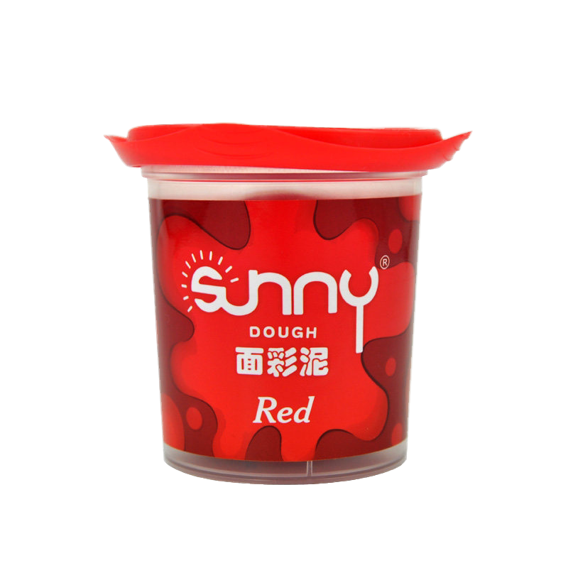 sunny阳光天使彩泥 新款橡皮泥150g单色大杯 旧款LETS学生创意造型泥儿童手工彩泥幼儿园DIY橡皮泥3D益智玩具