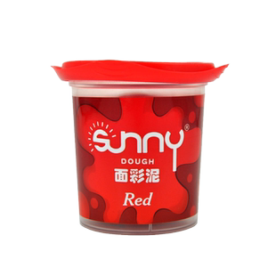 sunny阳光天使彩泥 新款橡皮泥150g单色大杯 旧款LETS学生创意造型泥儿童手工彩泥幼儿园DIY橡皮泥3D益智玩具