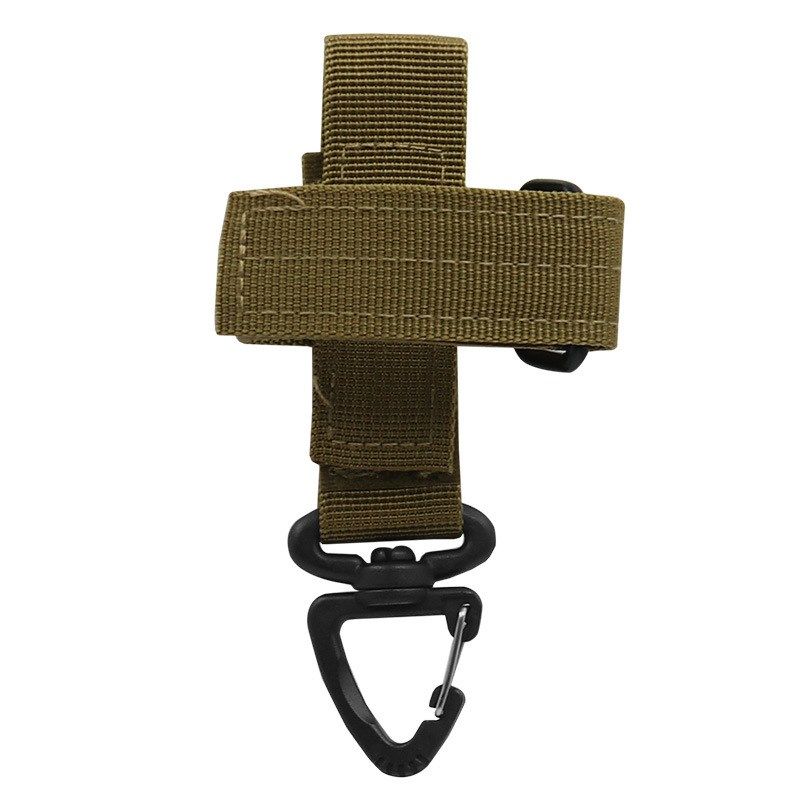 多用途户外三角形手套收纳扎带 军迷战J术尼龙登山绳索腰部挂扣环