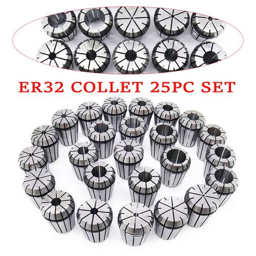 ER32筒夹套装 ER32-25PCS 套装 1/16-3/4  Collet set