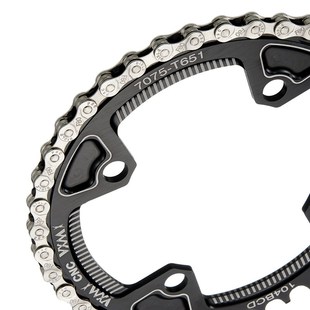 24速变速电镀银链条116节 D21 山地车链条67 8速公路车自行车18