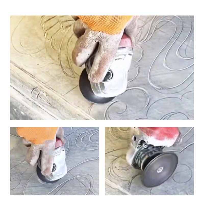 烧结金刚石d锯片M14酒杯法兰花岗岩瓷砖石材角磨机雕刻切割片