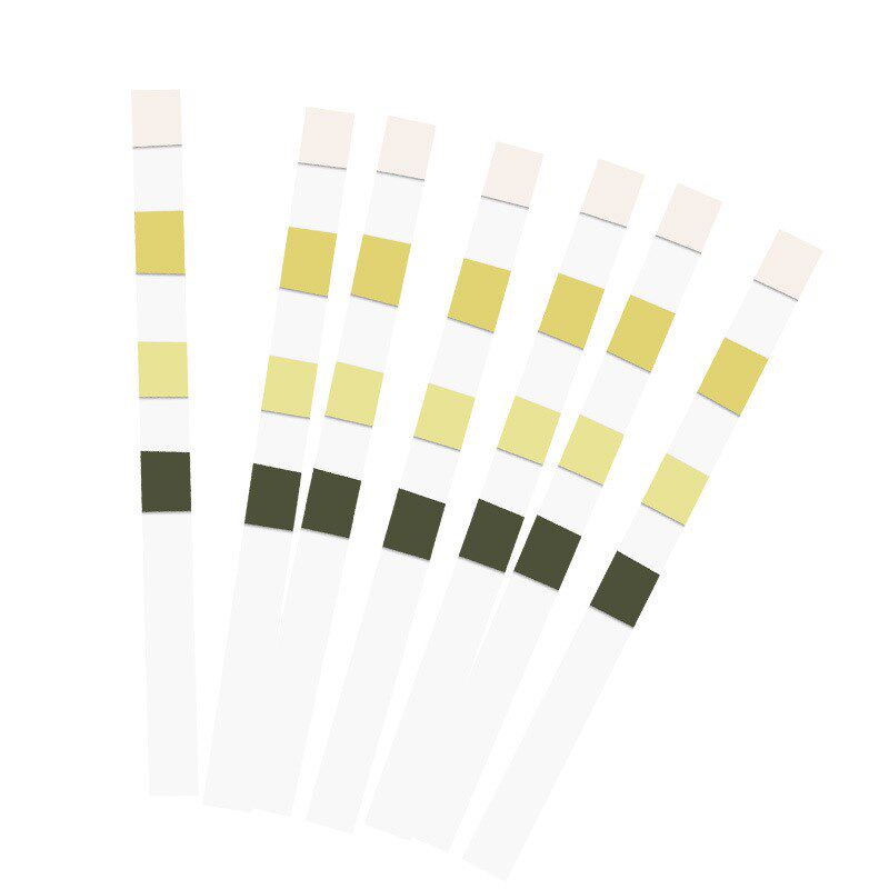 4合1水质检f测试纸 水族馆游泳池测试条 ph试纸 余氯试纸  50条1