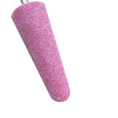 微型电钻b玉石抛光棒锥形红刚玉打磨头金属抛光带柄火石仔打磨