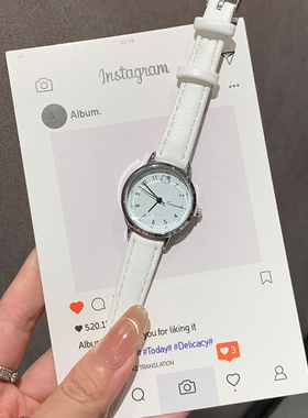 2026新款正流行手表女款学生初高中女生小表盘ins风小众只看时间