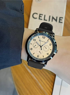 美式复古公务员考试专用手表男款女初高中学生静音机械2026新款