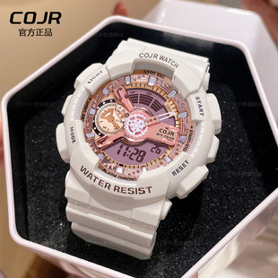 手表女款初中学生ins风小众高颜值初高中女生多巴胺2025新款电子