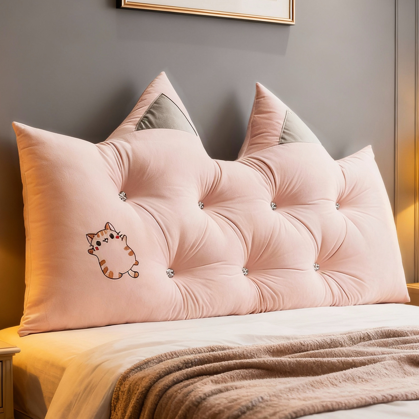 床头靠垫榻榻米靠背软包