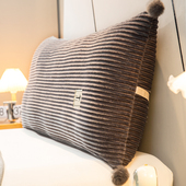 深灰 靠枕床头防撞婴儿软包2026新款 靠背床上靠垫高级感榻榻米