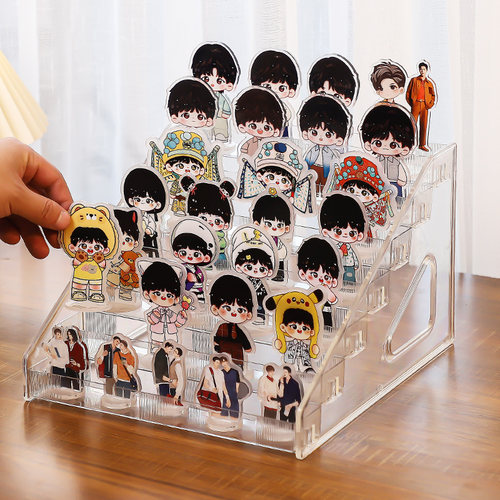 曼槐偶像动漫立牌塑料陈列架