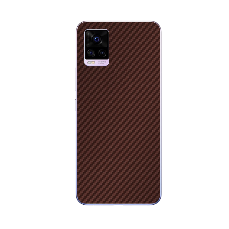 适用vivos7改色后膜VIVO S7T手机背膜s7e碳纤维V2020A防刮划V2080A半透明V2031A磨砂软贴纸模vivis7抗指纹5G