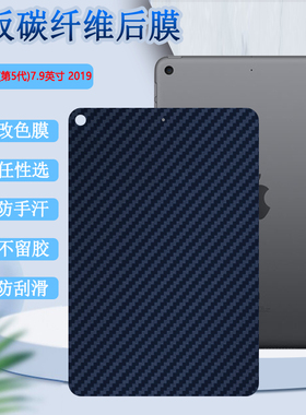 适用iPad mini5平板后膜A2133改色背膜A2124防刮滑A2125磨砂软贴纸A2126保护ipadmini7.9英寸新改色彩模