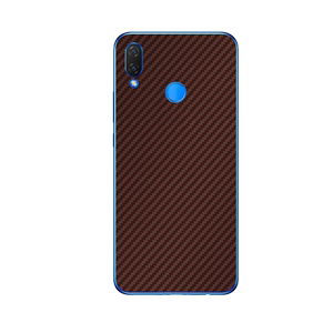 适用华为nova3i手机背膜Nova3E碳纤维后膜nova3青春版手机改色模huaweinova3碳纤维软贴纸INE-AL00防刮保护