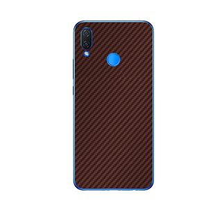 适用华为nova3i手机背膜Nova3E碳纤维后膜nova3青春版手机改色模huaweinova3碳纤维软贴纸INE-AL00防刮保护