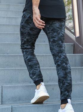 BYLT长裤男健身修身小脚紧身裤运动jogger欧美贵货弹力束脚裤