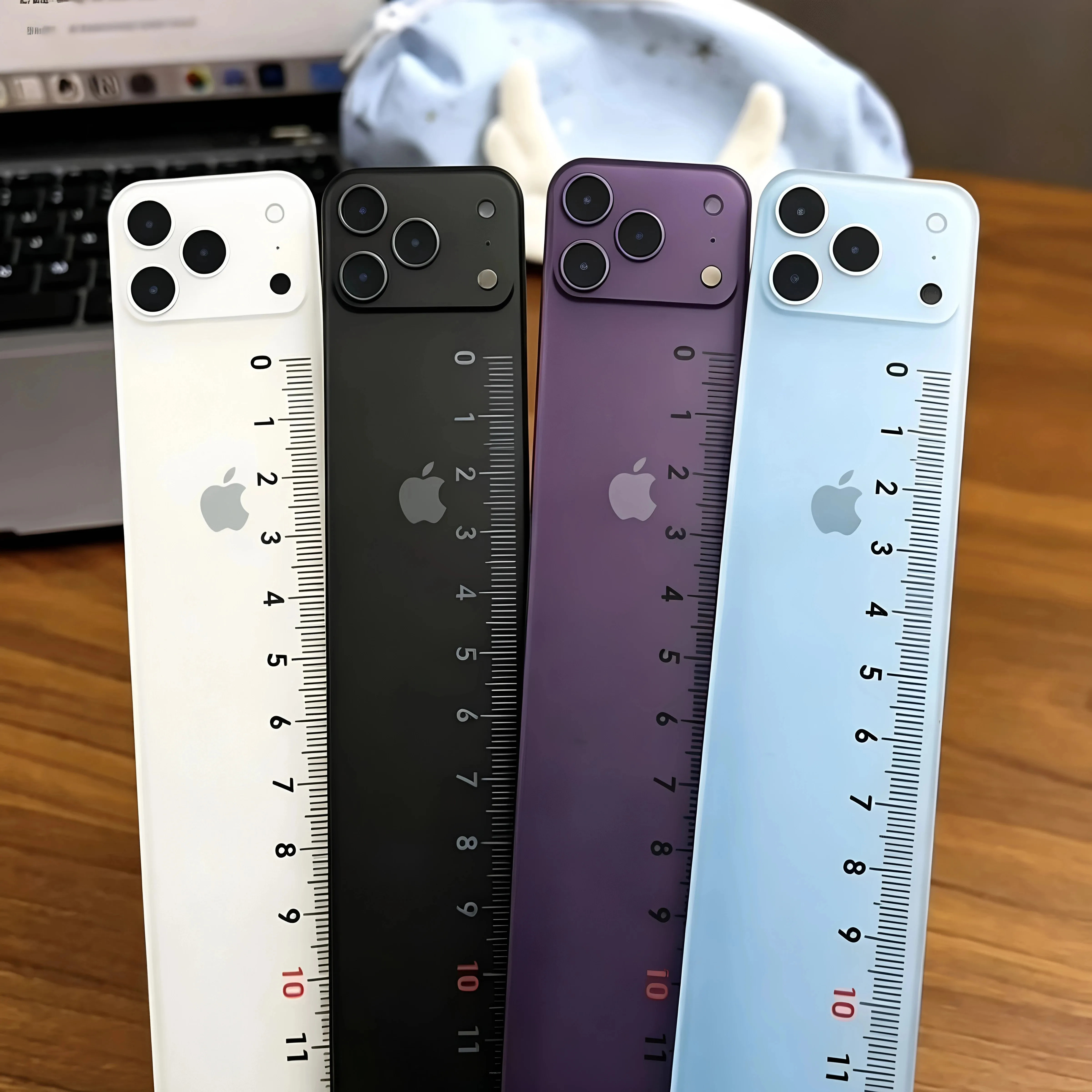 高颜值iPhone18直尺学生考试